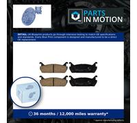 Brake Pads Set Rear ADM54269 Blue Print 0449287101 0449287102 BWYH2643Z Quality