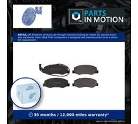 Blue Print Brake Pad Set ADN142155