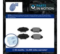 Brake Pads Set Rear ADN14283 Blue Print 4406099B25 4406099B85 23454 Quality New