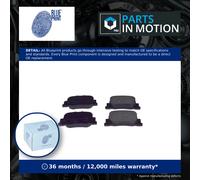 BLUE PRINT ADT342121 Brake pad set