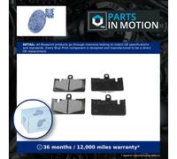 Brake pads Rear Axle ADT342125 BLUE PRINT for LEXUS LS