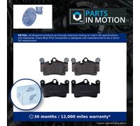Brake Pads Set fits VW TOUAREG 7L 4.2 Rear 02 to 10 Blue Print 4L0698451D New