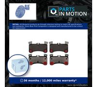 Brake Pads Set Rear ADV184252 Blue Print 7L0698451C 7L0698451D 7L0698451E 24296