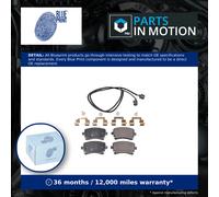 Brake Pads Set Rear ADV184263 Blue Print 3D0698451 3D0698451A 23326 Quality New