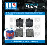 Brake Pads Set Rear BP1100 Quinton Hazell 24205220 A0024205220 34202820 34205220
