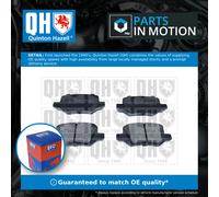 Brake Pads Set Rear BP1249 Quinton Hazell A1694201720 A1684200420 A1694200420