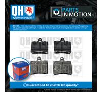 Brake Pads Set Rear BP1276 Quinton Hazell 425217 425290 425334 E172231 E172591