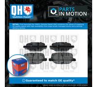 Brake Pads Set Rear BP1409 Quinton Hazell 71772223 77362273 77363579 77363580