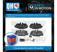 Brake Pads Set Rear BP1434 Quinton Hazell 4216210 14211010 34208120 64204420 New
