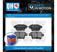 Quinton Hazell Replacement Braking System Rear Axle Brake Pad Set - BP1562