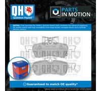 Brake Pads Set Rear BP1585 Quinton Hazell 044660D010000 8660000774 8660004434