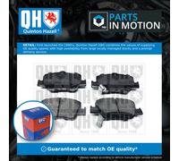 Brake Pads Set Rear BP1653 Quinton Hazell 8660000770 8660004433 0446602170 24664