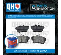 Brake Pads Set Rear BP1669 Quinton Hazell 425446 425435 425444 1611838080 24922