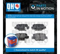 Brake Pads Set Rear BP1684 Quinton Hazell 044660F010 44660F010 044660F011 24926