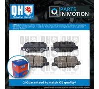 Brake Pads Set Rear BP1844 Quinton Hazell 1609899680 1619790780 1620368680 New