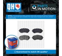 Brake Pads Set Rear BP1948 Quinton Hazell 2H6698451 2H6698451A 2N0698451 Quality