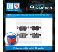 Brake Pads Set Rear BP1968 Quinton Hazell 31423653 31423654 314236530 314236540