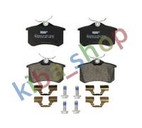 BRAKE PADS SET REAR FITS DS DS 3 DS 4 AUDI A1 CITY CARVER A2 CITROEN