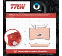 Brake pads GDB1722 TRW for VW TOUAREG