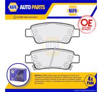 NAPA Rear Brake Pad Set fits Honda Cr-V III 2006-2012 2.0 2.2 2.4