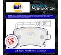 Brake Pads Set Rear NBP1272 NAPA 4E0698451 4F0698451G 7E0698451A 7E0698451 New