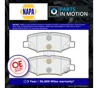 Brake Pads Set Rear NBP1316 NAPA 68003776AA V2013776AA V2013776AB V2013776AC New