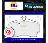 Brake Pads Set Rear NBP1319 NAPA 7L0698451B 7L0698451G 7L0698451H 7L5698451 New