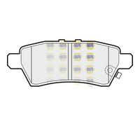 NAPA Rear Brake Pad Set fits Nissan Pathfinder III 2005-2010 2.5 3.0 4.0