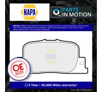 Brake Pads Set Rear NBP1731 NAPA 0446632030 0446632040 0446647010 446632030 New