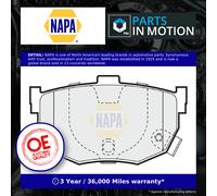 Brake Pads Set Rear NBP1811 NAPA 29A1058302 2DA1058302 5820228A00 5830228A00 New