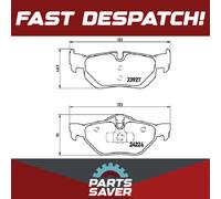 Brake Pads Set Rear P06038 Brembo 34121288891 34121288892 34121288893 23927 New