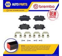 Brake Pads Set Rear P06113 Brembo 34206888825 34208844393 Top Quality Guaranteed