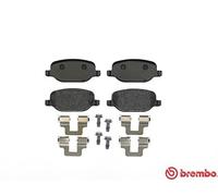 Brake Pads Set Rear P23109 Brembo 6001073135 77363579 77363818 71773138 77365560