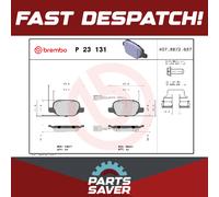 Brake Pads Set Rear P23131 Brembo 71770108 77365752 77365858 25237 23517 Quality