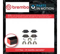 Brake Pads Set Rear P23150 Brembo 0000077366456 77366456 77366457 77366993 25653
