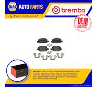 Brake Pads Set Rear P23151 Brembo 068088919AA 68088919AA 00K68206120AA 25411 New