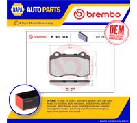 Brake Pads Set Rear P30074 Brembo 583022MA10 68144432AA K68144432AA 105506800B