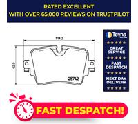 Brake Pads Set Rear P36033 Brembo C2D49907 T2R12793 T2R7946 25742 D17538981 New