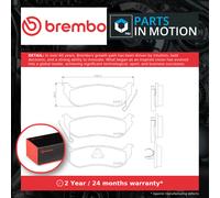 Brake Pads Set Rear P37009 Brembo 05083882AC 05179242AA 5083882AC 5179242AA New
