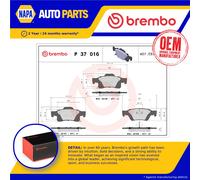Brake Pads Set Rear P37016 Brembo V2012386AA 2AMV4386AA 2AMV4386AB 68052386AA