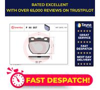 Brake Pads Set Rear P44007 Brembo SFP000160 SFP000280 STC1277 STC1601 23471 New