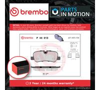 Brake Pads Set Rear P44013 Brembo LR010664 LR016808 LR019627 LR021316 LR032903