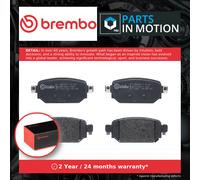 Brake Pads Set Rear P49063 Brembo BAY02643ZA BAY02643ZB BAY02648ZA D2Y12643Z New