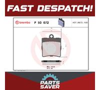 Brake Pads Set Rear P50072 Brembo 0004207904 0034202720 00342027200090 21919 New
