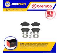 Brake Pads Set Rear P50099 Brembo 0064203320 0064203420 0064206820 0074207720