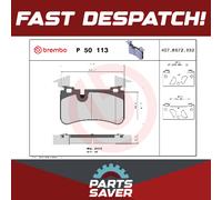 Brake Pads Set Rear P50113 Brembo 0044208520 0054202220 0054202520 0054204120