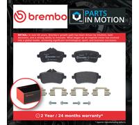 Brake Pads Set Rear P50156 Brembo 0074208620 A0074208620 Top Quality Guaranteed