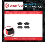 Brake Pads Set Rear P56098 Brembo D40604CA0A D40604CA0B D40604CA0C D40604CA0CRV