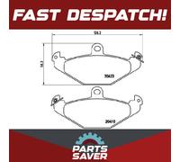 Brake Pads Set Rear P59026 Brembo 4720987 4897219AA 4801293 4801664 93181371 New