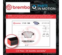 Brake Pads Set Rear P61100 Brembo 425340 425401 425419 425440 E172270 24737 New